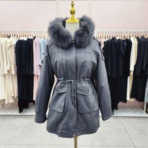 [샤틴]토키털 내피 탈,착 후드넥 야상S244C802A13_JK