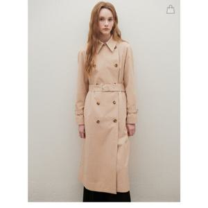 [샤틴]카라넥 레글런소매 더블 트렌치코트 S251S701A04_JK
