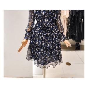 [샤틴]플라워프린팅 티어드 쉬폰스커트S253B357A25