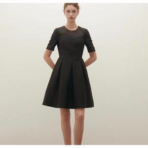 [샤틴]노방배색 플레어 원피스S253B606A