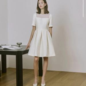 [샤틴]노방배색 플레어 원피스S253B606A47