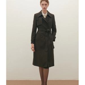 [샤틴]클래식카라 더블버튼 트렌치코트S253B702A