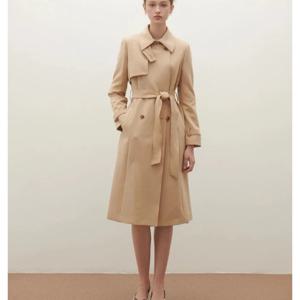 [샤틴]클래식카라넥 더블버튼 트렌치코트S253B702A04