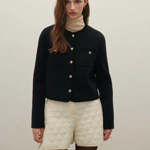 [샤틴]트리밍 라인배색 슬림 모 쟈켓S254B130A26