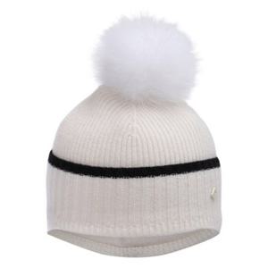 [레노마골프]공용 퍼 방울 비니 니트 모자 RMACM4815-100_IC