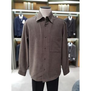 [지오지아][지오지아] 트윌 원단 오버핏 아우터형 셔츠 ABE4WC13