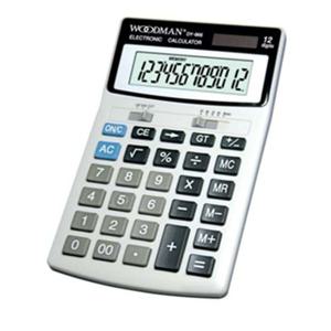 우드맨)계산기(DY-866/12자리) 문구용품 사무용품 계산기 계산 일반계산기