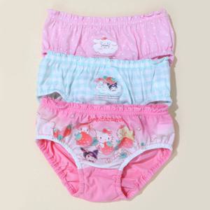 [프리미에팜]산리오캐릭터즈 여아 삼각팬티 3매세트 3호