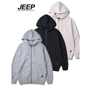 [지프]남녀공용 루즈핏 2WAY 후드집업(JP4TZU098)_DG