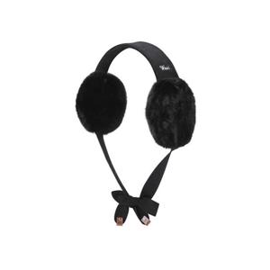 [왁]왁 우먼 리본 퍼 이어워머 WGGJX25775BKX