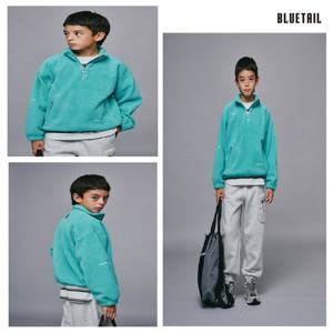 [블루테일]AZI1TS01MT 민트 플리스 하프집업 아노락 맨투맨