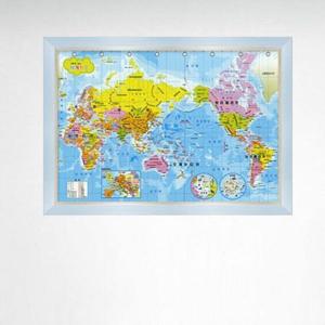 [오너클랜]인기상품 직소퍼즐 1000피스 액자세트 세계지도 한글