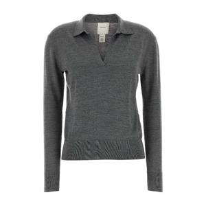 캘빈클라인 폴리에스터 울 블렌드 브이넥 슬림 티셔츠 LV044A30