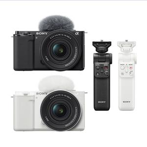 [모바일 라이브] 소니 렌즈 교환식 브이로그 카메라 ZV-E10K(+SELP16-50II렌즈)+GP-VPT2BT 슈팅그립
