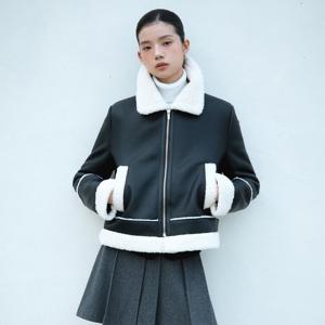 [TAG 399000원][케네스레이디] 머디 레더 무스탕 ENTJPK6000