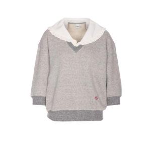 25FW chloe chloe 실크 Ruffled Collar 스웨트 셔츠 25WJH17194060