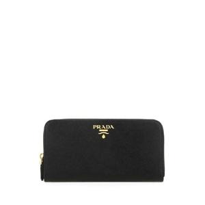 프라다 블랙 레더 왈렛 1ML506QWA F0002