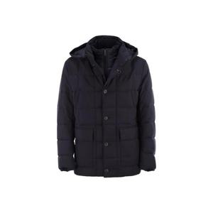 25FW FAY Canvas melange Caban 자켓 with 다운 Padding NAM36510480XOBU807