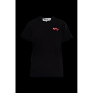 꼼데가르송 T 셔츠 with 로고 patches AXT22601