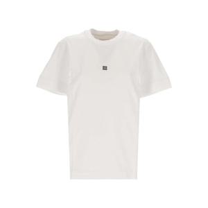25SS Givenchy 화이트 코튼 t 셔츠 BM716G3YCD100