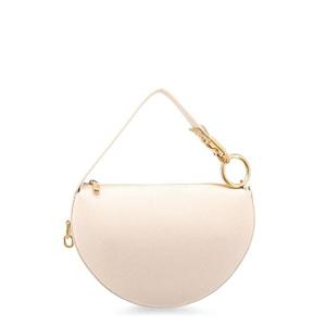 25SS Burberry 아이보리 레더 Knight Arc 핸드백 8104298B7348