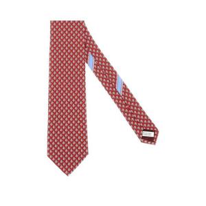 25FW 살바토레 페라가모 Sailboat 프린트 타이 784209351257005