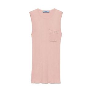 25 FW 프라다 골지 패치 포켓 실크 탑 P29B73SOOO169G TP444769023