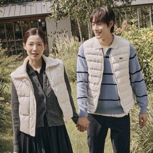 라코스테 공식 남성 경량 다운 베스트 BH835E-55N XFJ