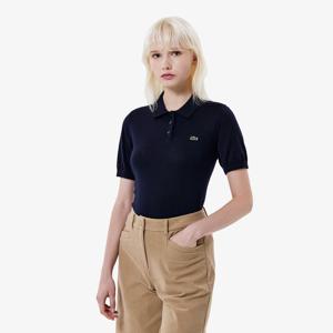 라코스테 공식 여성 소프트울 반팔 스웨터 폴로 PF525E-55N 166