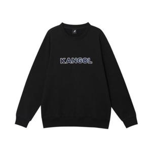 M 캉골긴팔티 CQK KRFC-RT17810BK 워드 로고 스웨트셔츠 1781 블랙