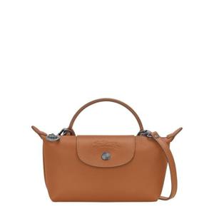 롱샴 여성 오렌지 플랩 크로스백 34205_987M19