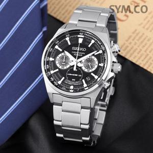 세이코 SSB397P1 크로노그래피 컨셉츄얼 100미터방수 클래식 라운드 남자 메탈 시계 c