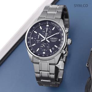 세이코 SSB377P1 크로노그래피 컨셉츄얼 100미터방수 비즈니스 쿼츠 남자 메탈 시계 c