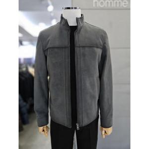 바쏘옴므 세이브존03 바쏘옴므 남성 천연 양가죽 블루종 점퍼 WSAFZ3UB06A