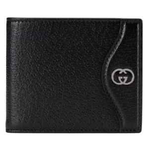 구찌 24FW G 인터로킹 반지갑 블랙 734997 DJ20N 1000