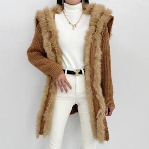 [금찌]금찌 포레스트 퍼 니트 가디건 JK7537