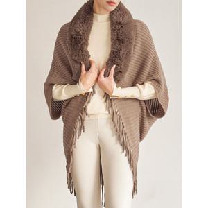 [모리스커밍홈]퍼카라 루즈핏 숄가디건_M2410CD603D