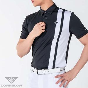 남성골프상의 D10 남성 골프 웨어 쿨론 반팔 티셔츠 의류 상의