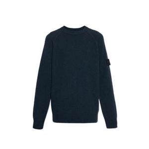 25 FW 스톤 아일랜드 크루넥 캐시미어 퓨어 스웨터 네이비 K2S155100078S00FF