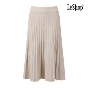 르샵  우먼 플리츠 니트 스커트 (BPBSK002A)