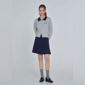 잇미샤 리브드 플레어 니트 스커트 ITP9KSK140