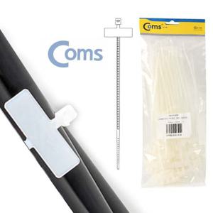 마킹판 케이블타이 마크타이 라벨타이 20cm 100개