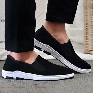 남성 스립온 신발 발편한 키높이 캐주얼 운동화
