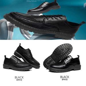 남성 키높이 로퍼 8구 구두 깔끔한 캐주얼 출근신발