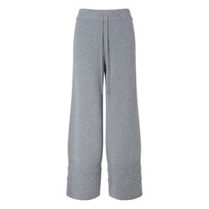 질스튜어트 뉴욕 여성 25FW 그레이 패턴 울혼방 밴딩팬츠 JSPA5D370G2