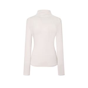 질스튜어트 뉴욕 여성 25FW 일본 수입소재 아이보리 단색 긴팔티셔츠 JSTS5D220IV