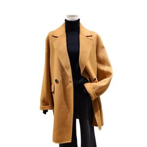 [비지트인뉴욕]캐시미어 블렌드 더블 하프코트 VABHCA1