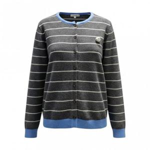 [페이지플린]라운드넥 단가라 긴팔 가디건 F5DCA504