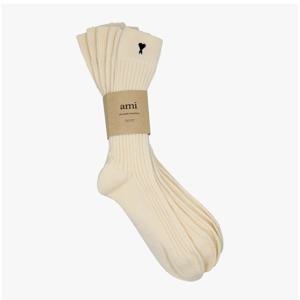 [아미(잡화)][아미]하트 로고 3켤레 세트 공용 양말 (SC611 AK0007 150 (39-42))