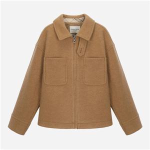 [써스데이아일랜드][여성]울 혼방 트러커 집업 자켓(T258MJK931W)